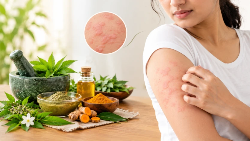 Sheetapitta Treatment in Ayurveda: Managing Hives